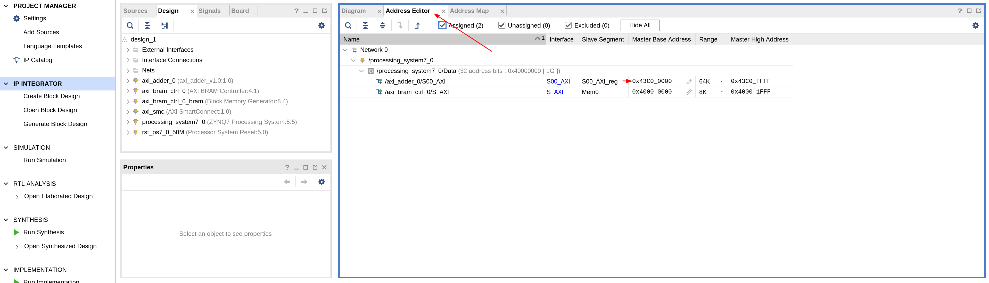 Address editor