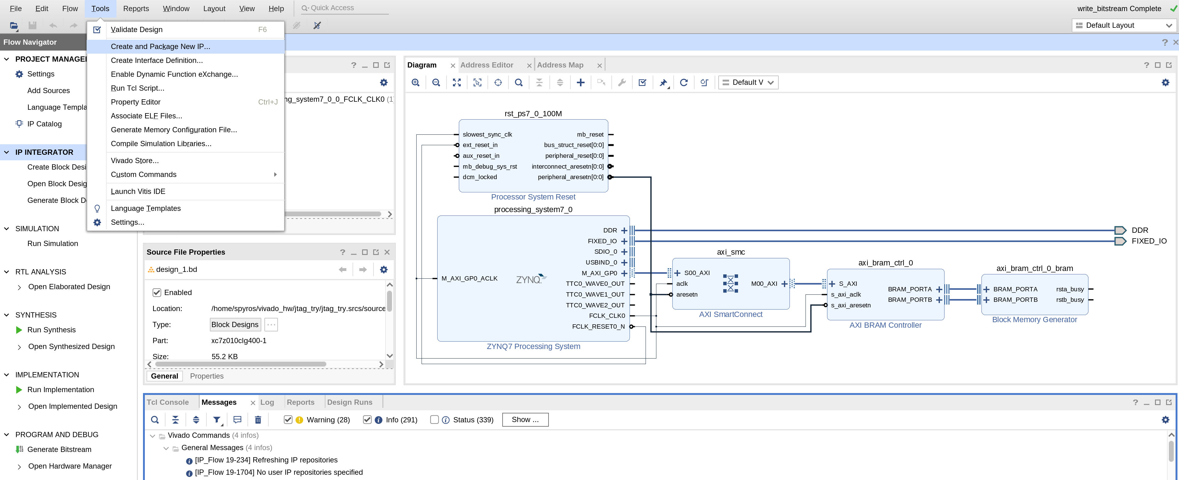 Create and Package New IP...